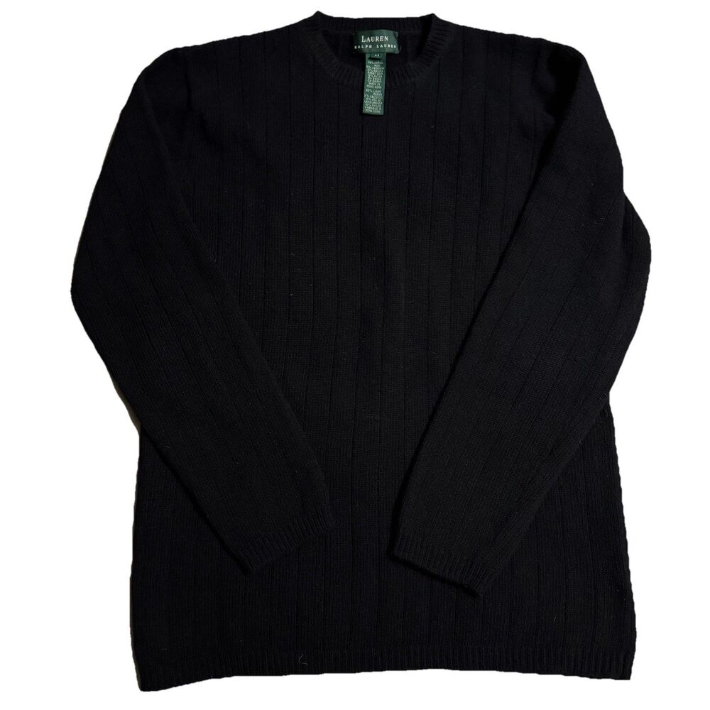 Lauren Ralph Lauren Sweater Women's Sz Medium 60% Merino Wool 15% Cashmere